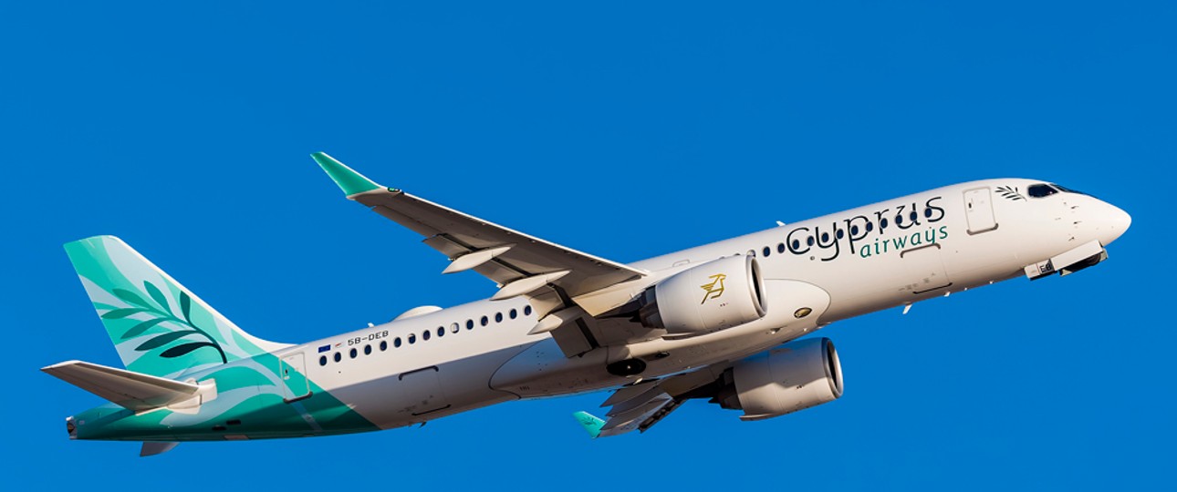 Airbus A220 von Cyprus Airways: Sechs Exemplare least die Airline.