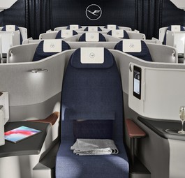 In der neuen Business Class gibt es ...