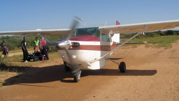 Flugzeug der Abyssinian Flights Services: Dürfen nur wenig Passagiere transportieren.