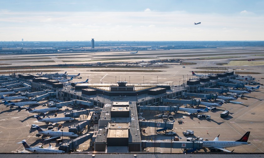 Flughafen Chicago: Er wäre von Einschränkungen betroffen