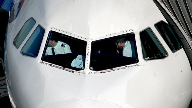 Piloten sind besonders stark von Schlafproblemen betroffen.