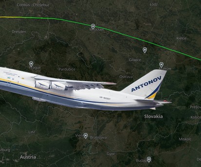 antonov an 124 nach leipzig