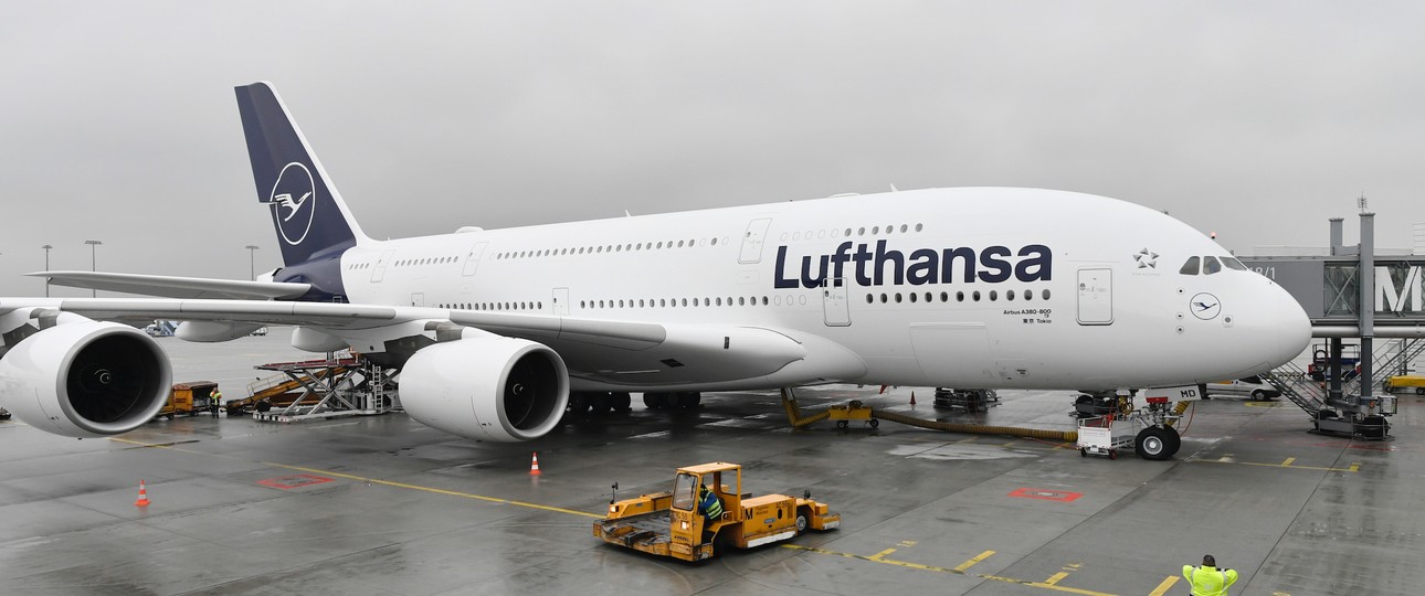 Airbus A380 von Lufthansa in München: Bekommt eine neue Business Class.