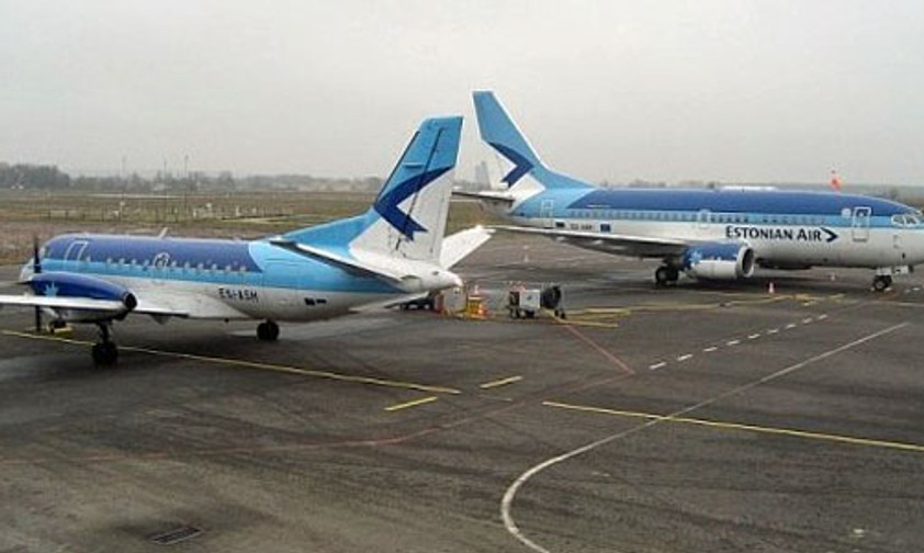Flieger von Estonian: Illegale Hilfen?