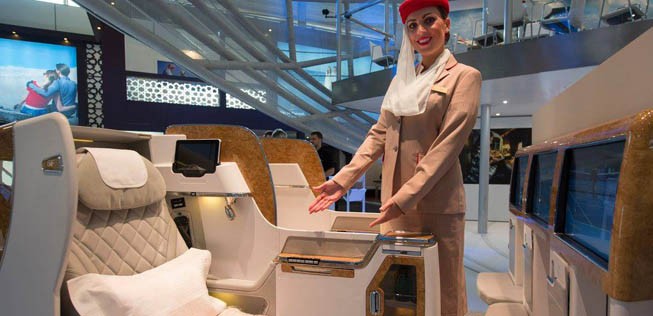 Sitz von Emirates: Er soll mehr Privatsphäre geben als zuvor.