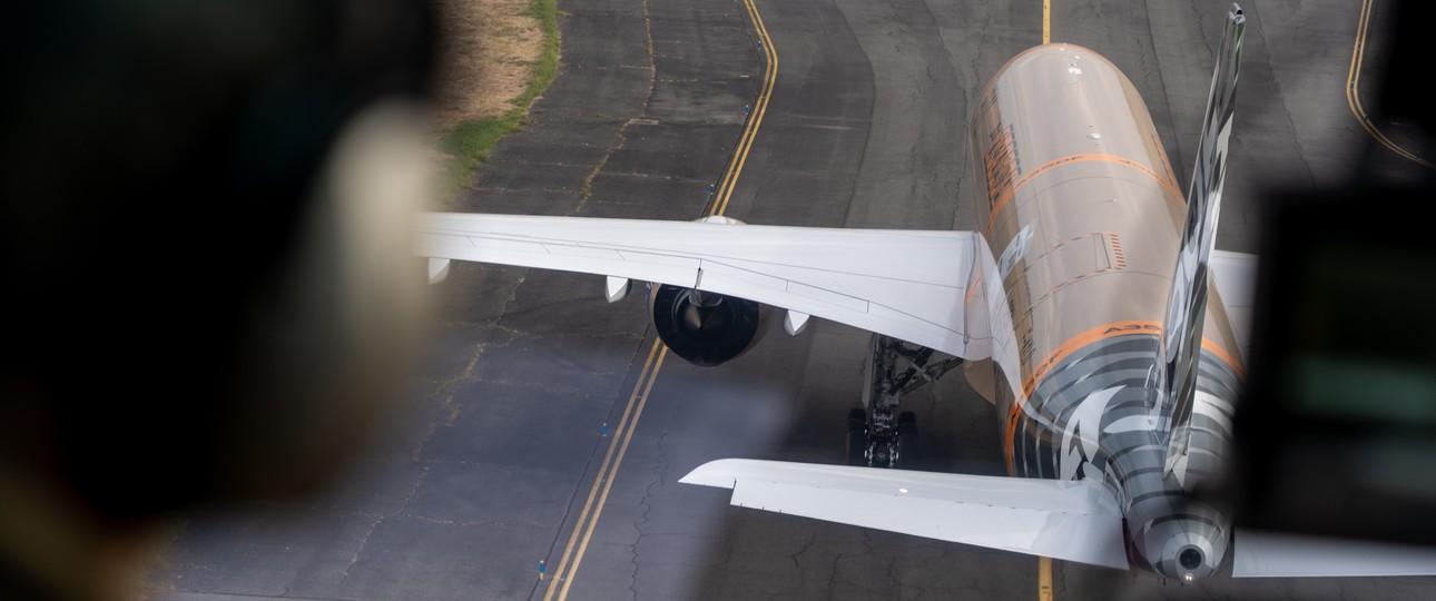 Airbus-A350-F-Prototyp vor dem Erstflug: Das erste Serienexemplar wird ein anderes sein.