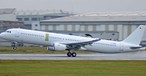 A321 mit dem temporären Kennzeichen D-AVXF: Von Hamburg nach Teheran?