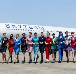 Skyteam feiert Geburtstag mit Fragezeichen