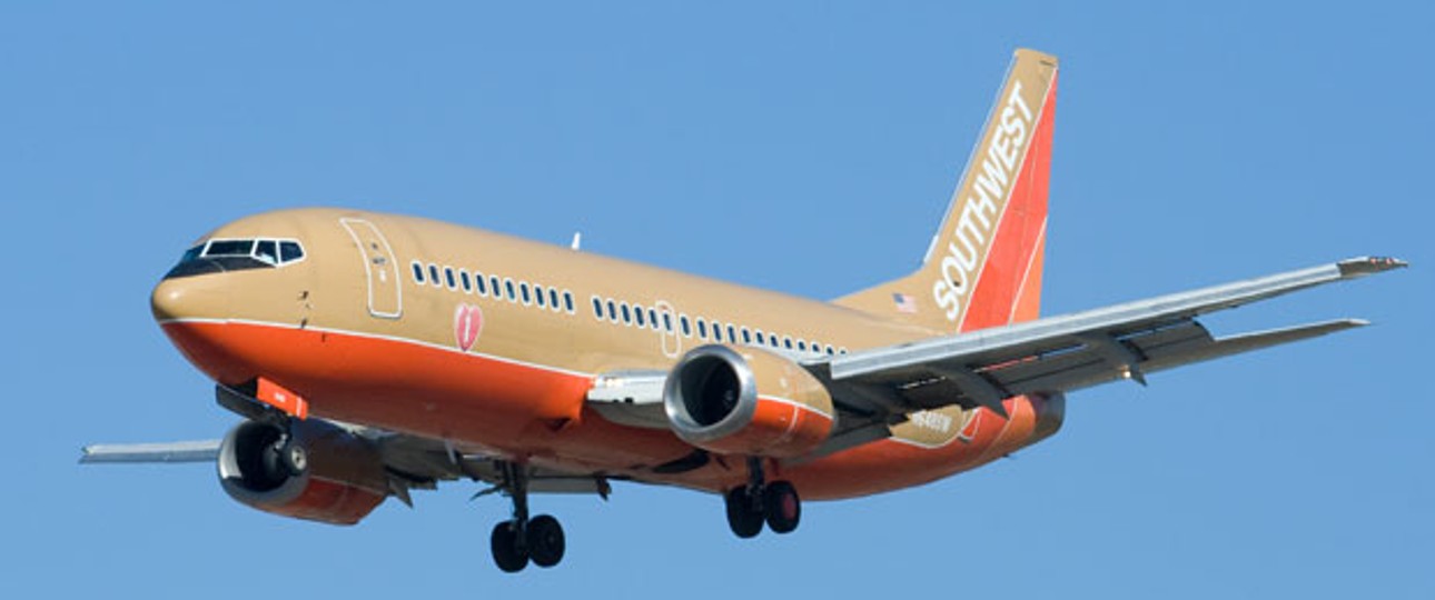 Boeing 737 von Southwest Airlines. Mit einem Flugzeug aus dieser Reihe ereignete sich der Zwischenfall.