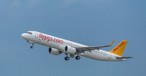Airbus A321 Neo von Pegasus Airlines: Beim Start in Frankfurt ging bei einem Flugzeug der Airline etwas schief. 