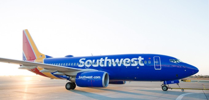 <strong>Rang 8:</strong> Southwest Airlines. 1407 Routen.