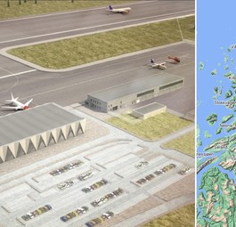 Vorschau auf den neuen Airport.