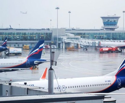 <strong>10th place. </strong>Russia: 16'516 take-offs per week. Shown in the image is the Moscow airport Sheremetyevo.