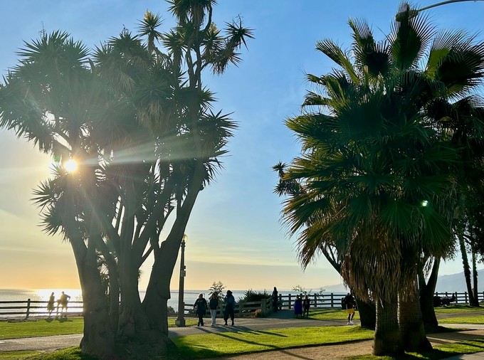 Boardwalk am Santa Monica Pier