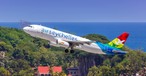 Ein A320 von Air Seychelles: Die Airline will nur noch regional unterwegs sein.