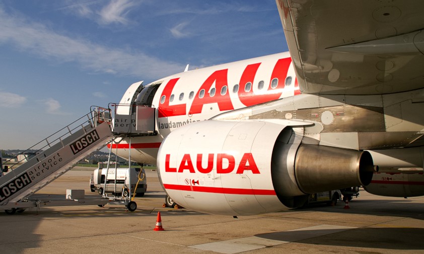 Airbus A320 von Lauda: Immer kleineres Angebot.