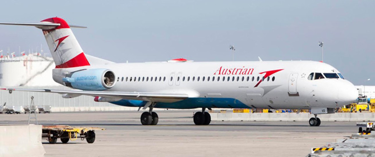 Fokker von Austrian Airlines: Neues Zuhause in Australien.