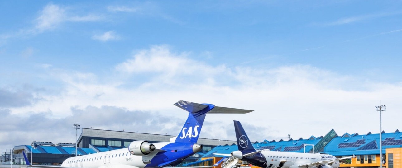Flughafen Tallinn: Flüge nach Russland starten hier gewöhnlich keine mehr.