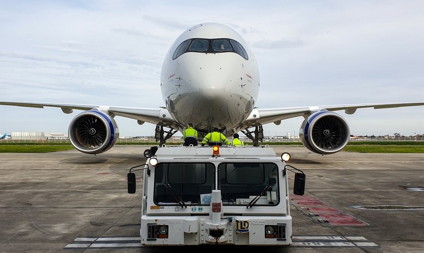 Airbus A350 von SAS: Im kommenden Jahr übernimmt die Airline zwei weitere Exemplare.