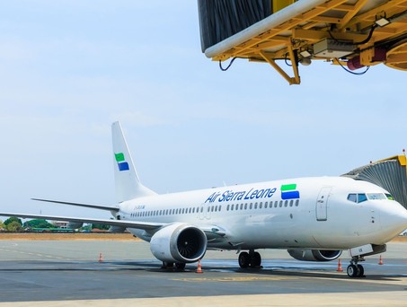Boeing 737 Max von Air Sierra Leone: Fliegt nicht mehr.