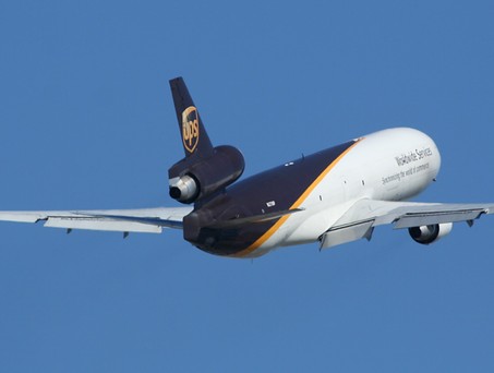 MD-11 von UPS: Alle müssen am Boden bleiben.