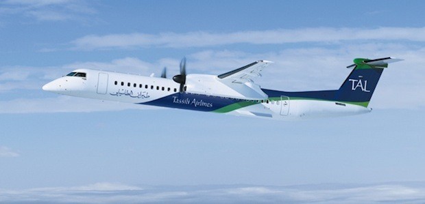 Dash 8-400-Flotte von Tassili Airlines: Die Airline wird verschwinden.