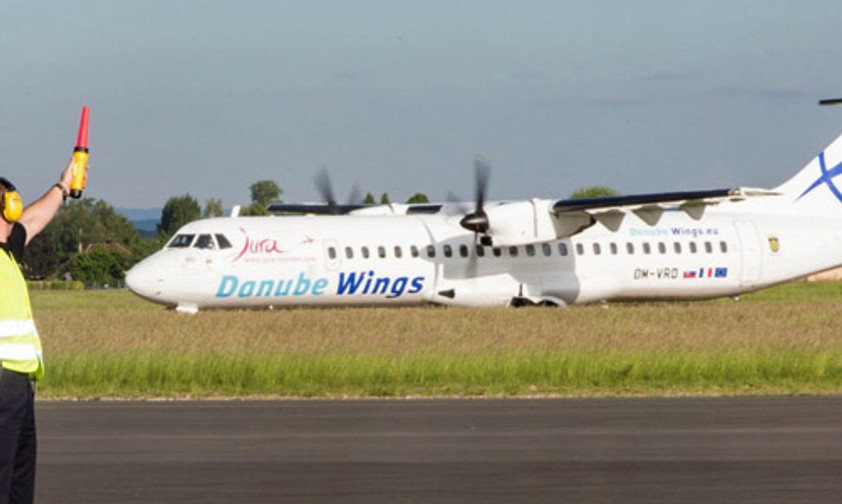 ATR 72 von Danube Wings: Fliegt nicht mehr.