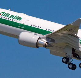 Jet von Alitalia: Die Airline bekam mehrmals Hilfe vom Staat.