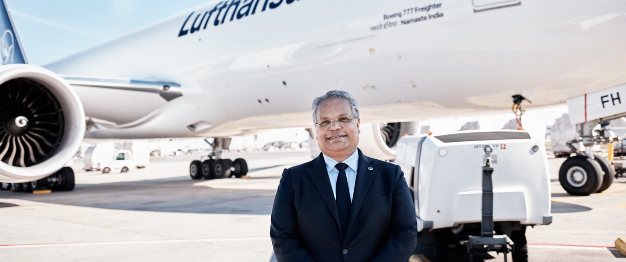 Lufthansa-Cargo-Chef Ashwin Bhat: «Kontrollier das Kontrollierbare.»