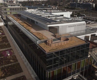 Die neue Terarsse bietet freien Blick.