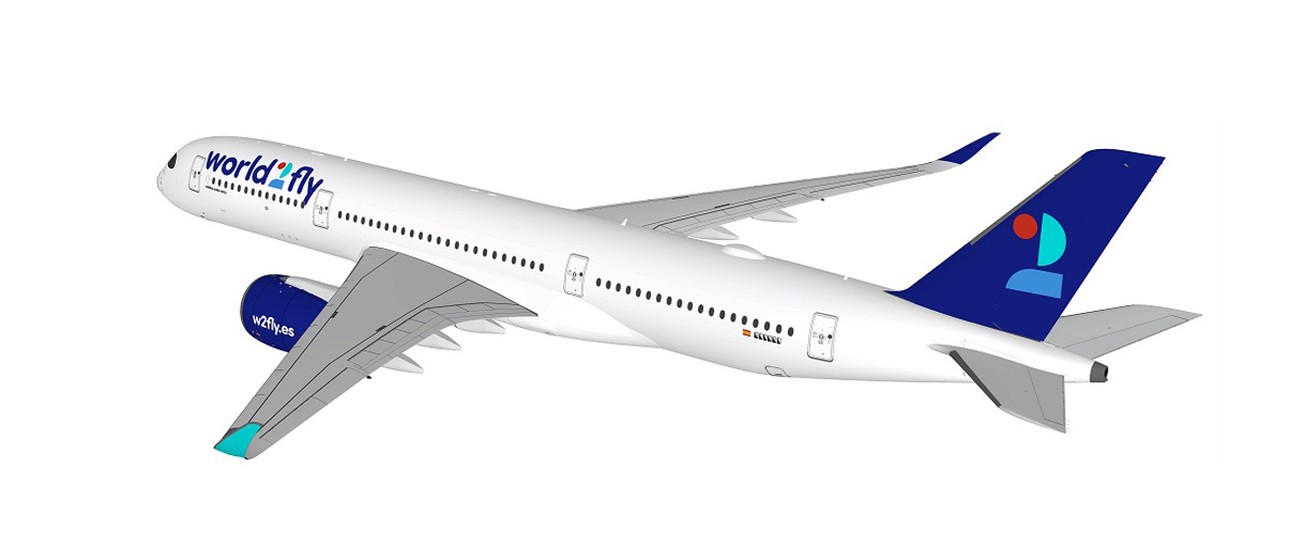 Zeichnung eines Fliegers von World 2 Fly: So werden die Flieger aussehen.