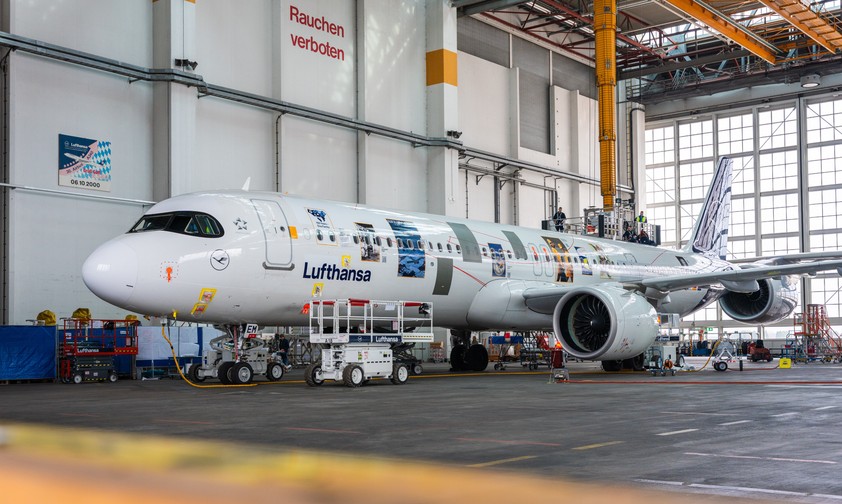 lufthans airbus a321 neo mitarbeitende