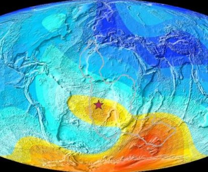 Südatlantische Anomalie: Eine Schwachstelle im Magnetfeld der Erde.