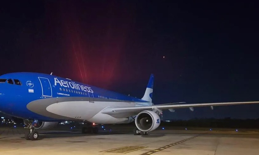 Airbus A330 von Aerolineas Argentinas: Geriet in schwere Turbulenzen.