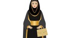 Abaya mit Hijab: Mit einer ähnlichen Bekleidung verlassen Lufthansas Flugbegleiterinnen das Flugzeug in Teheran.