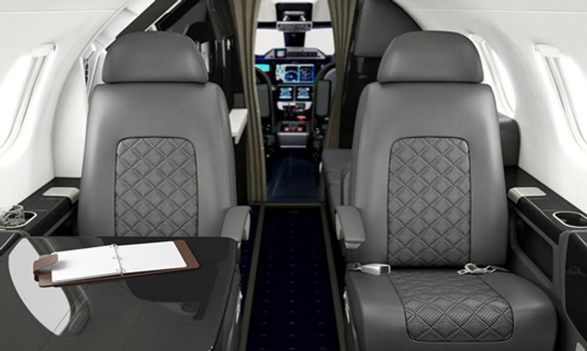 Kabine von Surf Air: Die Fluggesellschaft kommt nach Europa.