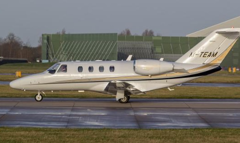 Cessna Citation in Manchester: Fußballklubs beleben das Geschäft.