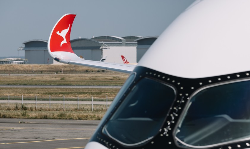 Airbus A350-1000 ULR von Qantas: Spezieller Flieger für spezielle Route.
