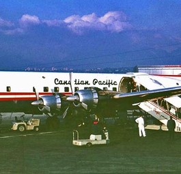 Eine DC-6 der Canadian Pacific: Der Absturz von Flug 21 am 8. Juli 1965 ist bis heute ungeklärt.