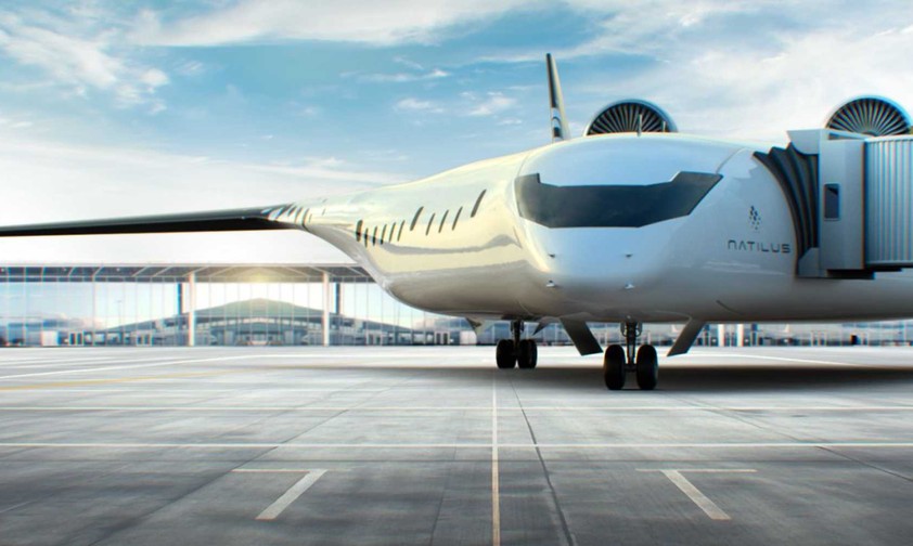 <span style="vertical-align: inherit;"><span style="vertical-align: inherit;"><span style="vertical-align: inherit;"><span style="vertical-align: inherit;">Natilus Horizon: Das Flugzeug soll 200 Reisende von New York nach London bringen.</span></span></span></span>