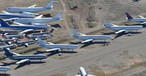 Platz 3: Der Pinal Airpark ist der größte Flugzeugfriedhof der Welt. In dem trockenen Wüstenklima sollen die eingemotteten Jets besonders gut erhalten bleiben.