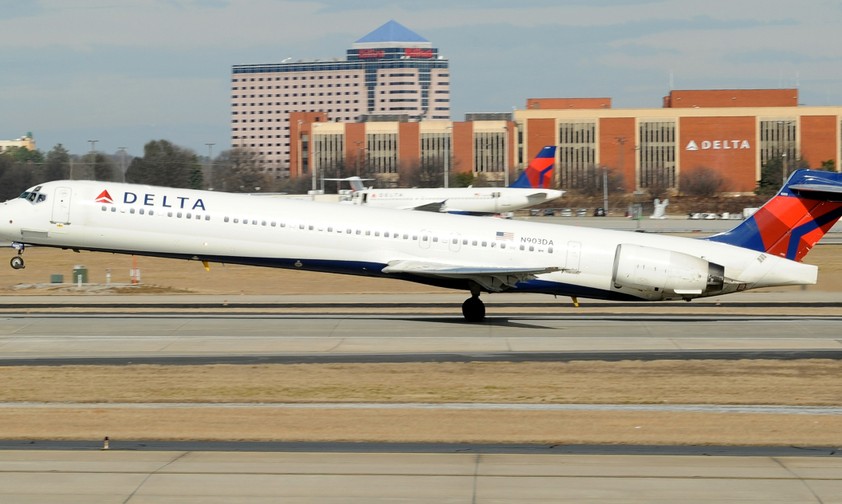 MD-90 von Delta Air Lines: Ein letzter Flug nach Atlanta.