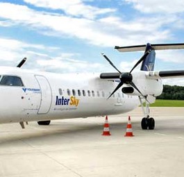 Bombardier Dash 8 von Intersky: Bald in Memmingen stationiert.