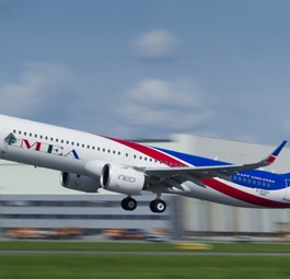 Airbus A321 Neo für MEA: Trägt eine besondere Seriennummer.