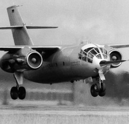 Ein Transportflugzeug mit Jet-Antrieb, das senkrecht startet und landet - diesen spektakulären Flieger entwickelten <a href="https://www.aerotelegraph.com/der-senkrechtstarter-unter-den-transportern" target="_blank" rel="noopener">Dornier-Ingenieure in den 1960er-Jahren: die Do 31</a>. Trotz großer Hoffnungen brachte sie es nie zur Serienproduktion. Der Prototyp E-1 steht heute im Dornier-Museum in Friedrichshafen.