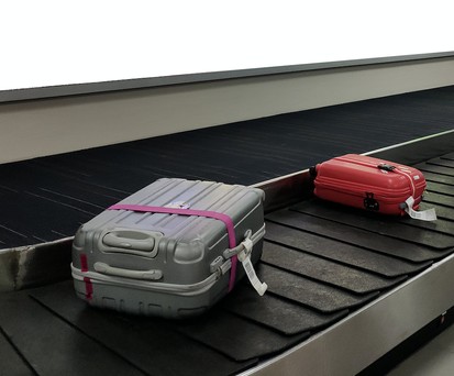 Gepäckband am Flughafen: Der Mann behauptete, seine Koffer seien nicht angekommen.