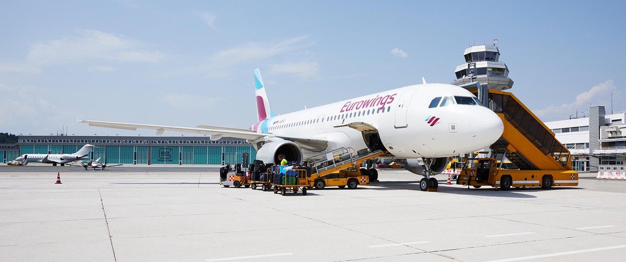 Flughafen Klagenfurt: Zukunft wieder ungewiss.