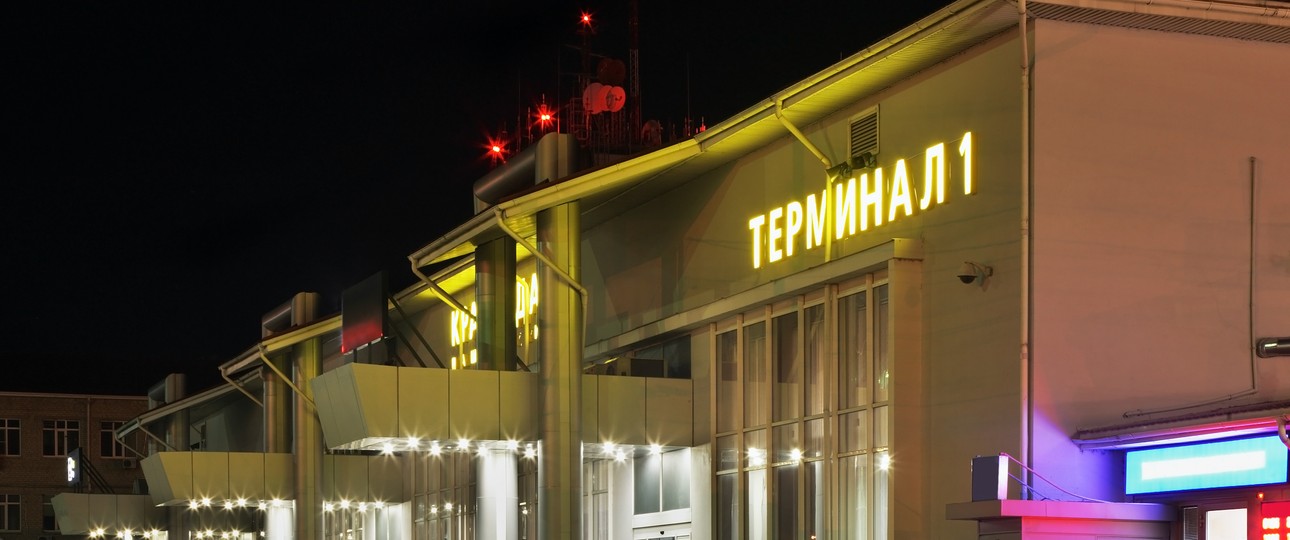Flughafen Krasnodar: Schon bald sollen wieder Flüge starten.