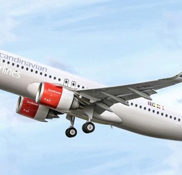 Der erste Airbus A320 Neo von SAS: Weitere folgen.
