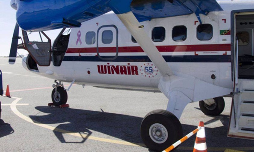 Flieger von Winair: Die neuen Ziele fliegt jedoch eine ATR im Betrieb von Air Antilles an.
